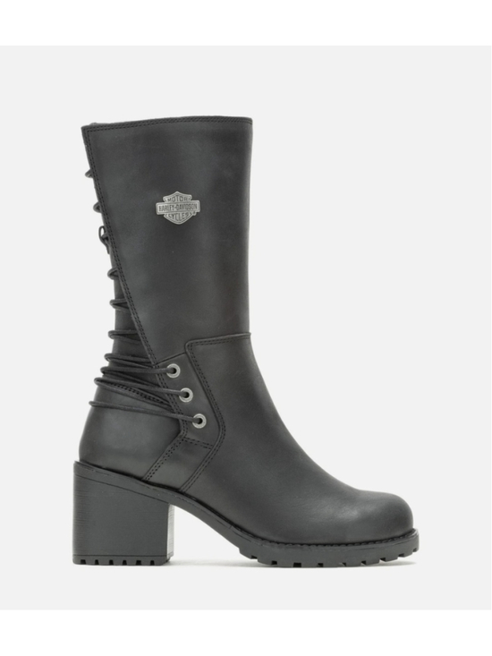 Harley-Davidson Shoes - Harley-Davidson Women's Aldona Black 7.5 moto Boots D87268 new w/o box